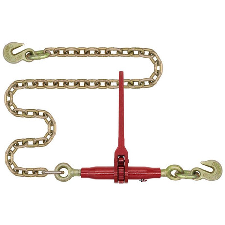 Durabilt 3/8" Ratchet Binder w/ 6 ft Chain Extension - 7100 lbs WLL