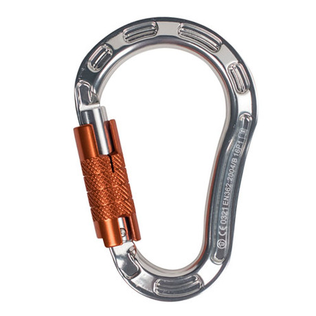 USR ProClimb Aluminum HMS-Style Carabiner - Triple-Locking