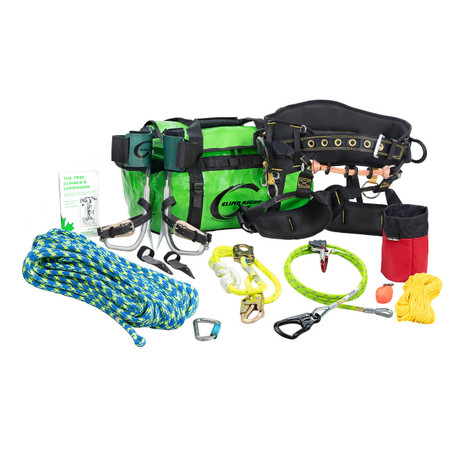 tree climbing kit with spurs