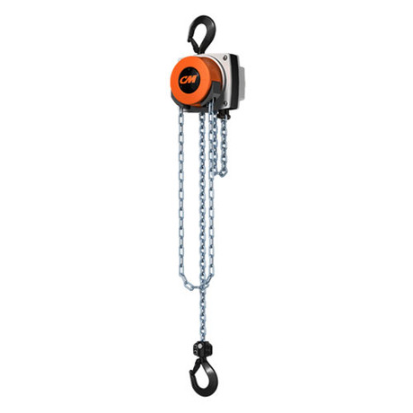 CM Hurricane 1 Ton x 15 ft Hand Chain Hoist