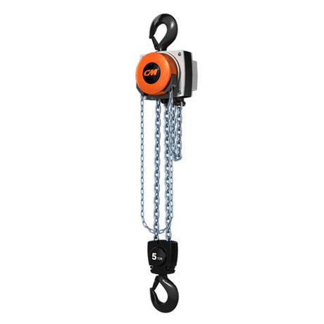 CM Hurricane 5 Ton x 10 ft Hand Chain Hoist