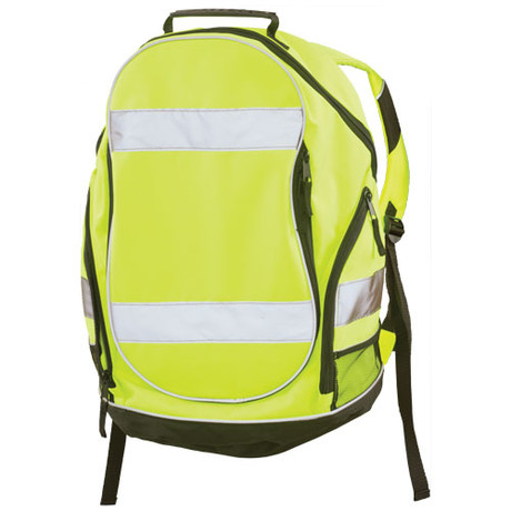 ERB BP1 Hi-Vis Lime Reflective Backpack