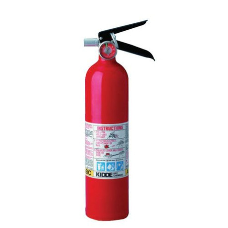 Kidde 2.5 lbs Pro Line ABC Fire Extinguisher w/ Vehicle Bracket