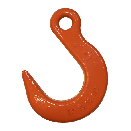 Cartec 1/2" Grade 100 Eye Foundry Hook - 15000 lbs WLL