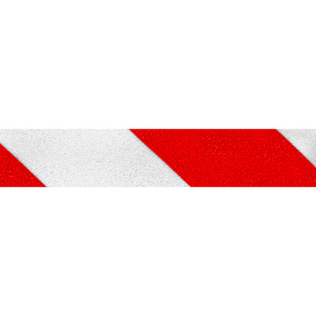 Jessup 2" x 60 ft Red / White Non-Skid Tape