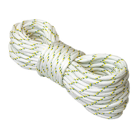 Portable Winch 1/2" x 164ft Double Braid Polyester Rope - 7275 lbs Breaking Strength