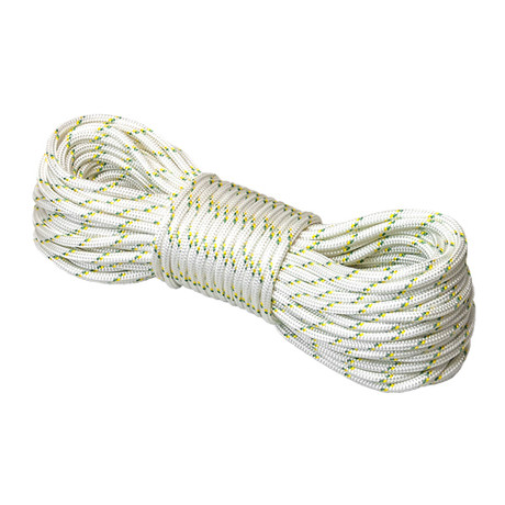 Portable Winch 3/8" x 164ft Double Braid Polyester Rope - 4850 lbs Breaking Strength