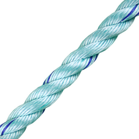 CWC 3/8" BlueSteel 3-Strand Rope | 3800 lbs Breaking Strength