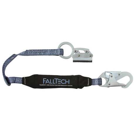 FallTech Manual Rope Grab & 3 ft Lanyard Combo