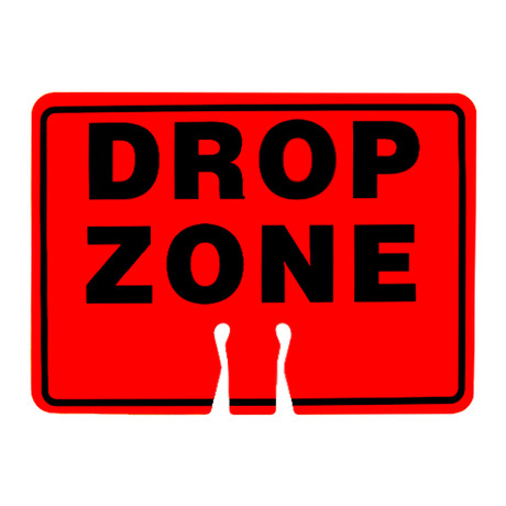 Forester Safety Sign - "Drop Zone"