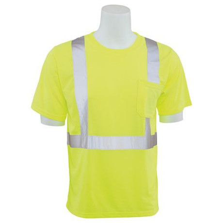 ERB 9601S AwareWear Class 2 Lime T-Shirt