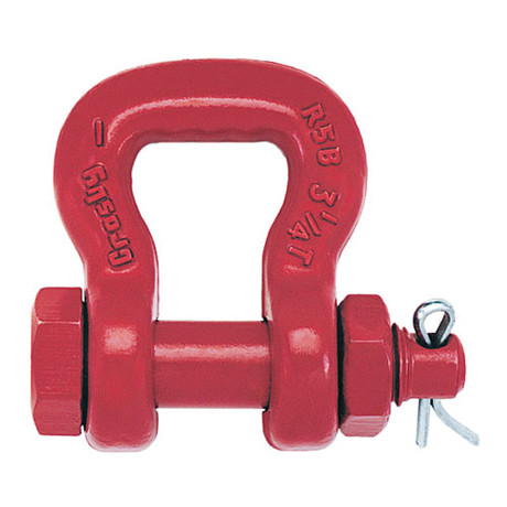 Crosby S-252 Bolt Type Sling Shackle - 12-1/2 Ton WLL - #1020518