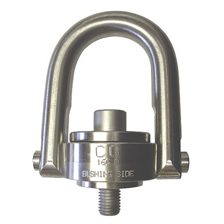 Crosby 5/8"-11 x 0.78" SS-125UNC Stainless Steel Swivel Hoist Ring - 2000 lbs WLL - #1065028