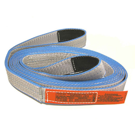 Lift-All 2 Ply 4" x 20 ft Tow-All Tuff-Edge II Recovery Strap - 19100 lbs WLL