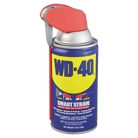 WD-40 Spray Lubricant w/ Smart Straw - 8 oz