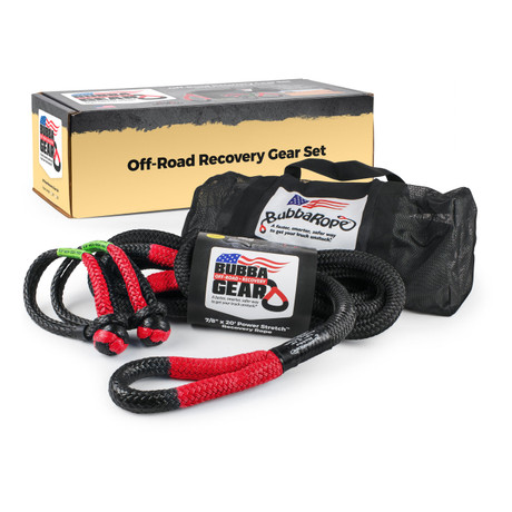 Bubba Rope 7/8" x 30 ft Truck Off-Road Recovery Gear Set