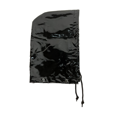 Black TPU Coated Nylon Hood