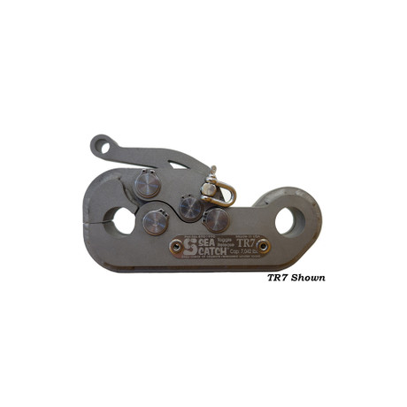 Sea Catch TR16 In-Line Release Mechanism | 19.73" Length | 2" Shackle | WLL 63,380 lbs. | Toggle Release