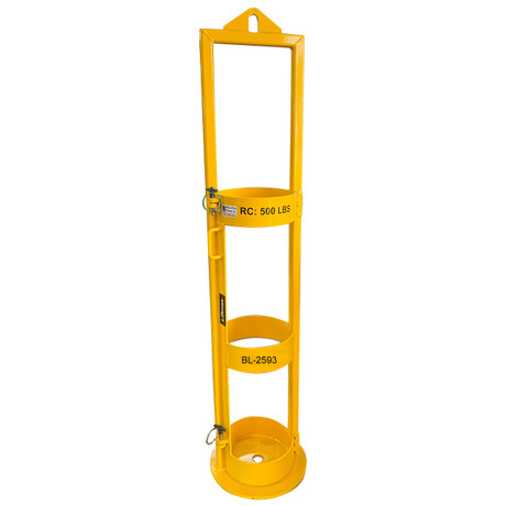 Liftmax Single Oxygen Bottle Lifter | 500 lb Capacity