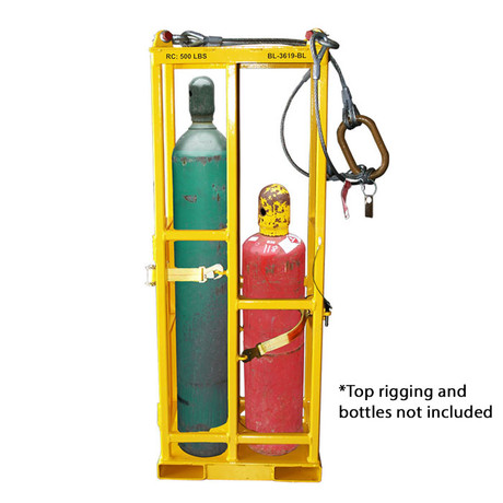 Liftmax BL-3619 Double Oxygen/Acetylene Bottle Lifter | 800 lb Capacity