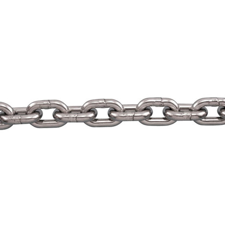 Suncor 316L NACM S4 Stainless Steel Chain (BBB) Size 1/2" (13mm) WLL 6,500 lbs