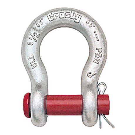 Crosby 1-3/4" G-213 Round Pin Anchor Shackle - 25 Ton WLL - #1018277
