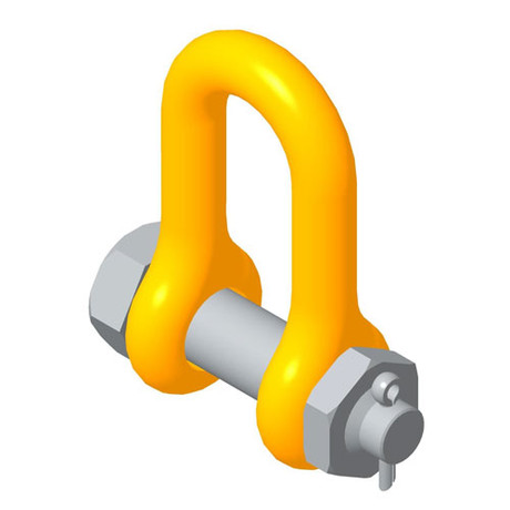 Gunnebo 1/2" SA Bolt Type Chain Shackle - 5.4 Ton WLL