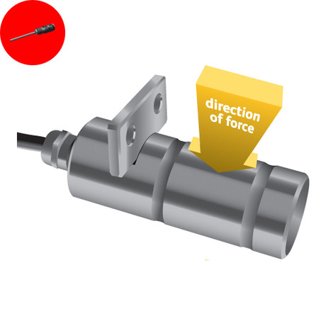 Crosby Straightpoint LP2.5T Loadpin - WLL 2.5mt #2789278