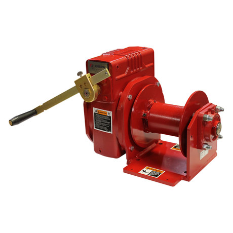 Thern 2W40-M Worm Gear Hand Winch - 4600 lbs Pulling Capacity