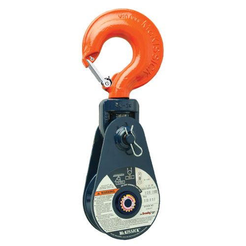 Crosby 418 16" RB Snatch Block w/ Hook - 15 Ton WLL - #108626