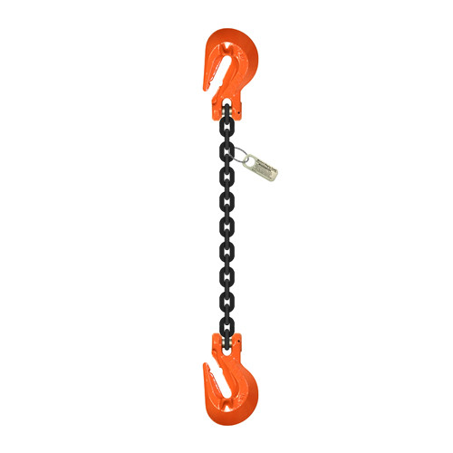 5/16" x 20 ft Type SGG Single Leg Grade 100 Chain Sling - 5700 lbs WLL