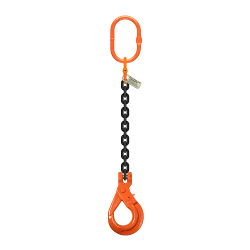 3/4" x 20 ft Type SOSL Single Leg Grade 100 Chain Sling - 35300 lbs WLL