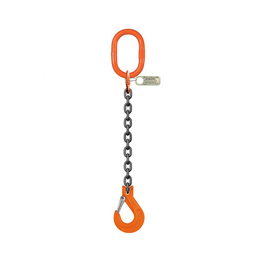 Pewag 7/32" x 15 ft Type SOS Single Leg Grade 100 Chain Sling - 2700 lbs WLL