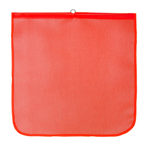 DSP Orange Mesh Tailgate Flag - 18" x 18"