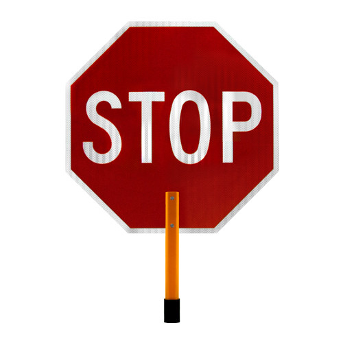 DSP 24" Engineer Grade Reflective Stop Slow Paddle