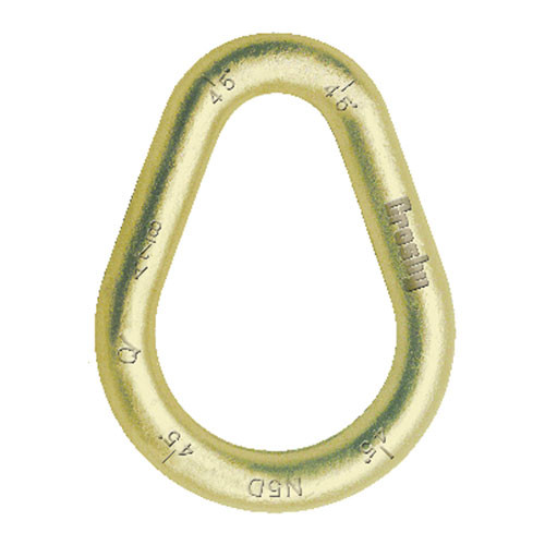 Crosby 2-3/4" A-341 Alloy Pear Link - 216900 lbs WLL - #1013712 Crosby 2-3/4" A-341 Alloy Pear Link - 216900 lbs WLL - #1013712
