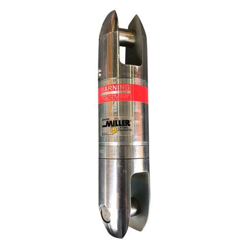 Miller 1.5T Bullet Nose Angular Contact Bearing Swivel - 3000 lbs WLL - #B-414