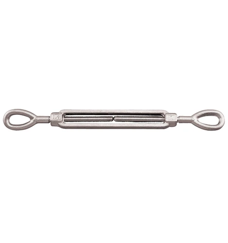 Suncor 5/8" x 6" 316 Stainless Steel Eye & Eye Turnbuckle - 3500 lbs WLL