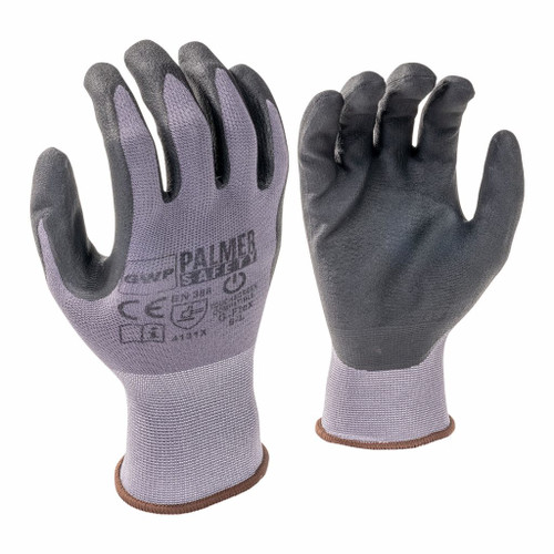 Palmer Safety G-Flex Cut & Impact-Resistant Glove | Black & Grey