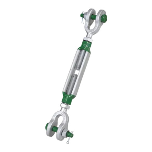 Van Beest Green Pin 3/4" x 18" G-6323 Jaw & Jaw Turnbuckle BN - 5200 lbs WLL