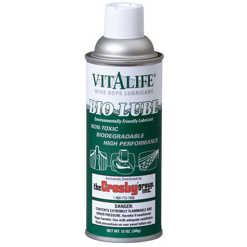 Crosby V400 Vitalife 12 oz Wire Rope Lubricant 1038946