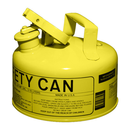 Eagle 1 Gallon Type 1 Yellow Safety Diesel Can