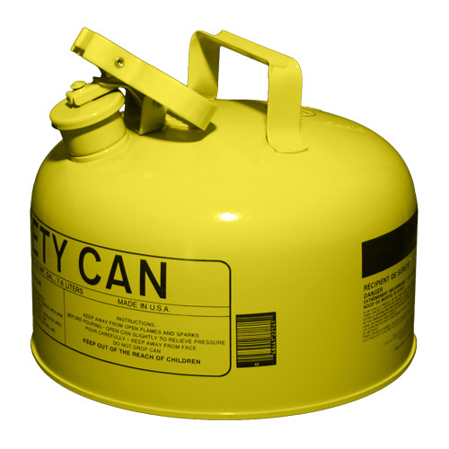 Eagle 2 Gallon Type 1 Yellow Safety Diesel Can