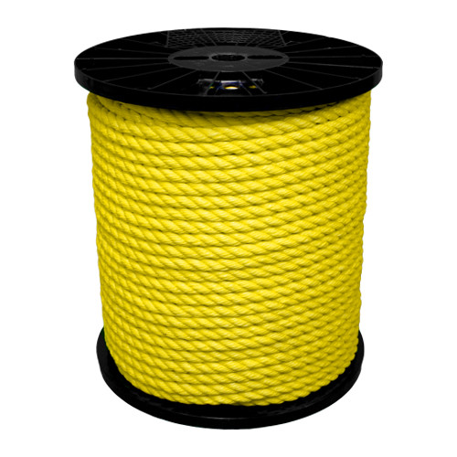 CWC 3/8" PolyPro 3-Strand Rope | 2430 lbs Breaking Strength