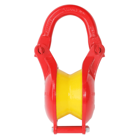 【WOOHWA】ROUND DEMAGE NECK JK Skookum R-10 Wide Throat Rigging Block - 9 Ton WLL - #557800