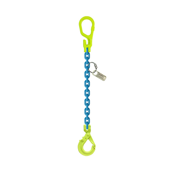 Grade 100 Gunnebo GrabiQ Single Leg MG-GBK Chain Sling