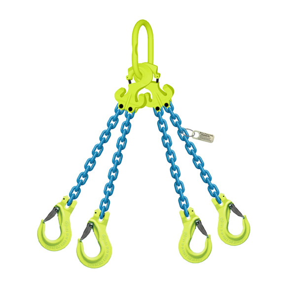 Grade 100 Gunnebo GrabiQ 4-Leg TG4-EGKN Chain Sling