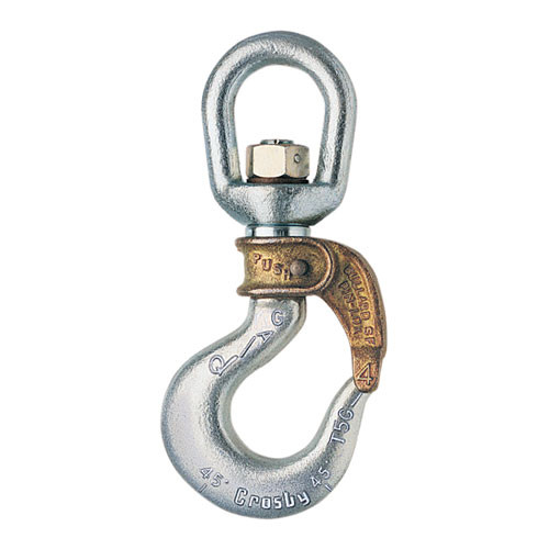 Crosby BL-C LIF-LOK 0.45 Ton Closed Swivel Bail Golden Gate Hook