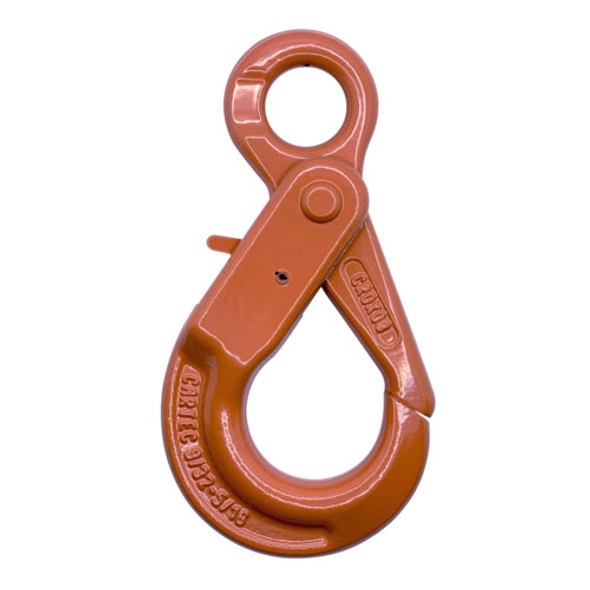 Cartec 5/8" Grade 100 Self-Closing Eye Hook - 22600 lbs WLL