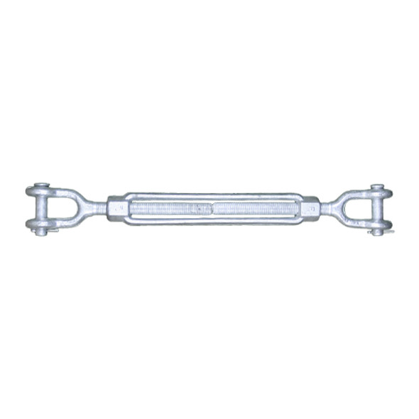 5/8" x 9" Forged Jaw & Jaw Turnbuckle - 3500 lbs WLL